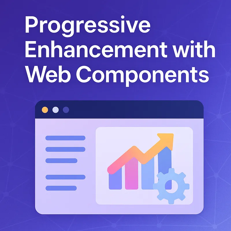 Progressive Enhancement with Web Components